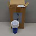 Ziliny 100 Pack Graduation Decorations 2026 16 oz Graduation Plastic Cups Congrats Grad Disposable Drinkware for Class of 2026 Grad Festivities Essential Graduate Party Favor Supplies (Blue)