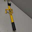Winner International The Club 3000 Twin Hooks Steering Wheel Lock, Yellow