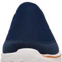 INMINPIN Unisex Slippers Casual Clog House Shoes Comfort Slip-On Walking Mules with Indoor Outdoor Anti-Skid Sole for Men and Women, Blue Orange, 10 Women/8.5 Men