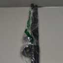 Black Shower Curtain Rod 32 to 43 Inch,1 Inch Diameter Adjustable Spring Tension Stainless Steel Telescoping Rod,Easy Install,No Rust