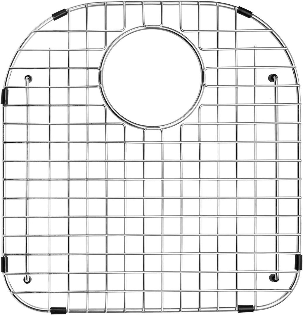 Serene Valley Sink Grid 15-1/8 X 15-15/16, Rear Drain with Bottom Corner Radius 2-3/8" and Top Corner Radius 5-7/8", NDG1516R