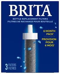 Brita Bottle Replacement Filter Pack of 3  Brita Bottle Replacement Filter Pack of 3