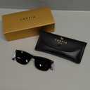 CARFIA Retro Polarized Sunglasses for Men UV Protection Hand-crafted Acetate Frame Fashion Cool Sun Glasses CA53572