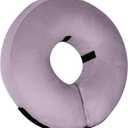 Tonqixope Inflatable Dog Cone CollarSoft Protective Cone for Dogs After Surgery,Dog Donut Collar for Large Medium Small Dogs and Cats (Purple Gray,Large)