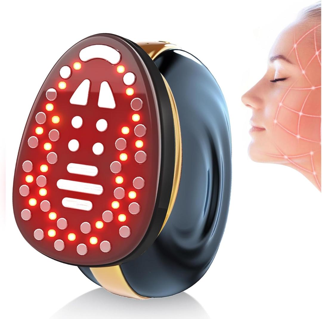 Microcurrent Multifunctional Facial Device, FSA HSA Eligible Smart Photon Micro-Current Device Electric Face Lift Light Therapy Skin Care Beauty Machine