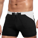 COOFANDY Men's Swimsuit Camo Quick Dry Mens Swimming Shorts Trunks with Pockets, 32