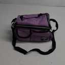 opux Lunch Bag Women Insulated, Adult Lunch Box Cooler, Lunch Box for Men, Dual Compartment Lunchbox for Work, Leakproof Double Decker Lunch Bag, Soft Lunch Pail Tote Girls Boys Kids School, Purple (Heather Purple)