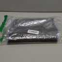 1 Pcs Blue Scalloped Checkered Desk Mat 31.5 x 11.8 Inch Large Cute Mouse Pad Computer Mat Non Slip Waterproof Rubber Base with Border Stitching Soft Keyboard Pad for Home Office Gaming Makeup