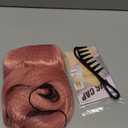 Long Pink Wigs for Women, 24 Inch Pink Wig with Bangs Natural Silky Soft Synthetic Heat Resistant Fiber Wigs Hair for Daily Party Use, Pink