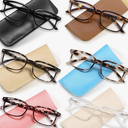 NOVIVON 6 Pack Reading Glasses with 6 Cases – Blue Light Blocking Readers for Women & Men, Computer eye glasses, Cheaters