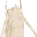 sportsnew Water Bottle Holder with Strap 32oz 40oz Insulated Water Bottle Carrier Sling Bag with Phone Pocket Crossbody