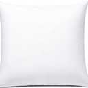 JIEITIVE Throw Pillow Inserts Hypoallergenic Premium Pillow Stuffer Square Form for Decorative Pillow Covers Cushion Set of 1-20 x 20 Inches