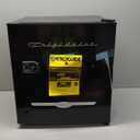 FRIGIDAIRE Black Retro Mini Refrigerator-Energy Saving-Adjustable Thermostat Control-Side Mounted Bottle Opener-Ideal for Dorm, Office, RV, Garage, Apartment 1.6 Cubic Feet