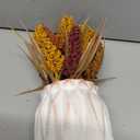Small Ceramic Vase With Artificial Flowers