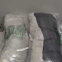 Bedsure Small Dog Bed for Crate Washable, Comfort Fluffy Plush Pillow Bed Crate Pad, Non-Slip and Machine Washable Kennel Pet Sleeping Mat for Puppy/Cat, 24"x17", Gray