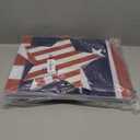 Wenqik 12 Pcs 4th of July Yard Signs Memorial Day Outdoor Signs Decorations Patriotic Yard Stake Stars and USA Letter Patio Sign with Stakes for Independence Day Patio Walkway Pathway Lawn Decorations