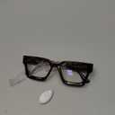 livho Oversized Blue Light Blocking Glasses for Woman  Rectangle Fashion Glasses for Computer, Chic Preppy Frame