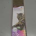 SmartyKat Super Scratcher Corrugated Cat Scratcher and Scratch Pad for Cats, Catnip Infused with Catnip, Scratchers for Indoor Cats and Kittens, Cardboard Scratching Post, Size: One Size, 16.38"L x 4.38"W x 1.5"H