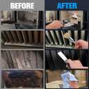 XANGNIER Pellet Stove Cleaning Kit,Pellets Stove Brush Cleaner Accessories Tools-Including Professional Steel Wire Brush,Stainless Steel Shovel,Storage Bag,Cleaning Stove Pellet Indoor