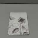 CoBak Case with Fold-Back Magnetic Cover for 7" Kindle Paperwhite 12th Gen 2024 and Kindle Colorsoft - for PopSockets Grip, Compatible with iPhone MagSafe and Anker Wireless Charging Pads, Auto Wake (Sketch Sunflower)