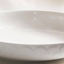 DOWAN Pasta Bowls Set of 2 for Large Portions, 54 oz Textured Motif Large Salad Serving Bowls, Ceramic Plates, White Soup Bowl for Kitchen Meal Prep, Shallow Dishes Dinner Bowl Microwave Dinnerware (10 INCH)