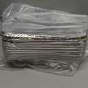 40 Pack Aluminum Pans with Lids,20 Large 9x13" Aluminum Pans Disposable (10 Thick Large Lids) & 20 Medium 8.5x6" Foil Pans (20 Foil Covers), Aluminum Trays With Lids for Baking, Meal Prep, Takeout