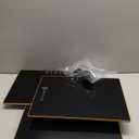 Food Warmers for Parties Buffet, 47"x12" Assemblable Stackable Electric Warming Tray with 8-Level Temperature Adjustment and 8-Hour Timer, Upgraded Desktop-Protecting Food Warming Mat (Black&Gold)