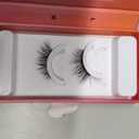 Lilly Lashes Self Adhesive Eyelashes (Half Lashes), No Lash Glue Needed, Body Heat Activated Press on Lashes, Reusable Self Adhesive Eyelashes Up to 5x, Easy to Apply & Remove (DayDreamer)