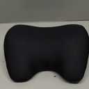 SPRFUFLY Make Relaxing Car Headrest Pillow, Car Pillow for Driving with Adjustable Strap, Breathable Removable Cover & Ergonomic Design - Softness Travel Car Neck Support Pillow(Black, 1PC)