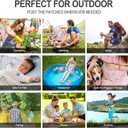 Mosquito Repellent Stickers 240 Pcs Natural Mosquito Patches for Kids and Adults with 5 Pack Individually Wrapped Mosquito Repellent Bracelets for Outdoor Camping Traveling Fishing