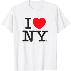 T-shirt "I love NY" M White