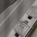 360 Rotate LED Bathroom Vanity Light Fixtures, 1600LM Acrylic Matte Black Vanity Lights for Bathroom, Modern Wall Lighting Fixtures Over Mirror Kitchen Living Room Hallway (Natural White Light 5000K) (4-Light, 27-Inch, 5000K)