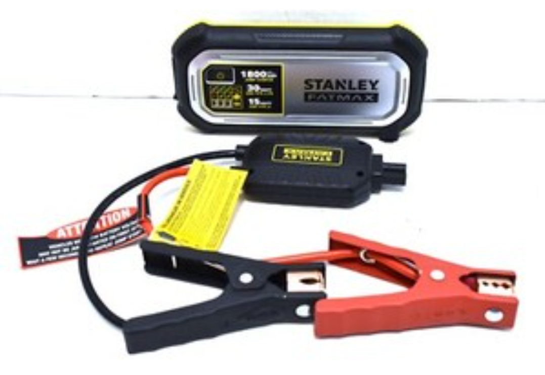 Stanley FATMAX 1200 Amp Lithium Jump Starter Power Bank USB Type-C Type-A LED