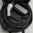Portable EV Charger Level 1, 15Amp 110V, Electric Vehicle Charger with 21Ft Extension Cord,NEMA 5-15P for Plug-in Home EV Charging Station,Compatible with SAE J1772 EVs(Tesla Need Adapter)