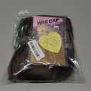 WERD Short Brown Bob Wig with Bangs,10 inch Brown Straight Bob Wig for Women Heat Resistant Fiber for Cospaly Velma