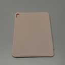 iMieet iPad (A16) Case/iPad 10th Generation Case [11-Inch 2025/10.9 Inch 2022] with Pencil Holder, Trifold Stand Smart Cover with Soft TPU Back,Auto Wake/Sleep(Pink)