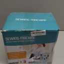 Sewing Machine, Mini Sewing Machines for Beginner with Eco-Friendly Material, Dual Speed Portable Sewing Machines with Extension Table, Light - Easy to Use, Best Gift for Kids and Women