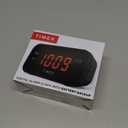 Timex T231G AM/FM Dual Alarm Clock Radio with 1.2-Inch Display and Line-in Jack (Gunmetal) (Black)
