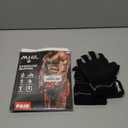 MhIL Workout Gloves for Men – Comfortable Gym Gloves for Men with Enhanced Grip for Safety and Hand Protection – Weight Lifting Protection with Wrist Wraps Support for Performance Boost and Style