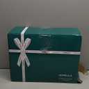 3 Tier Fruit Basket with Metal Stand-Ceramic Fruit Bowl for Kitchen Counter