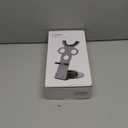 simpletome UPGRADED Hair Dryer Holder for Dyson Supersonic Hairdryer with Cable Organizer, Heavy Alloy Steel Stand, Piano Painting Surface (Advanced Grey 3 Holes)