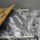 Walkers for Seniors with Seat, Foldable Rollator Walker, Reinforced Aluminum Frame, 8" Big Rubber Wheels for All Terrain, Height Adjustable Lightweight Rolling Walker, Light Gold (400 Pound)