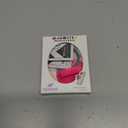 Upgraded Magnetic Phone Grip, Liquid Silicone Soft and Portable, Removable Finger Loop Ring Grip Holder for iPhone, Strong Magnetic Attraction, Compatible with MagSafe Phone Case, Neon Pink