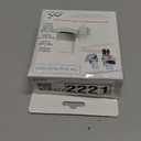 Mount Genie The Easy Outlet Shelf Works with All Outlets - 60 Second Install - Hidden Cord Cable Storage - Perfect Google Home Mount, Nest WiFi Mount, for Cameras, Voice Assistants, and More