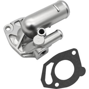 Engine Coolant Thermostat Housing Assembly Compatible with Jeep Wrangler 1991-1995 1997-2006 Comanche 1991-1992 Cherokee 1991-2001 Grand Cherokee 1993-2004 Dodge Dakota 1997-2002