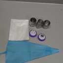 27-Piece Russian Piping Tips Set - Icing Bags and Tips Set Cake Decorating(12 Icing Tips 10 Pastry Baking Bags 2 Leaf Piping Tips 2 Couplers 1 Silicone Bag)