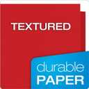 Oxford Two Pocket Folders, Textured Paper, Assorted Colors (Blue, Red, Yellow, Orange, Green), For School, Home, and Office, Letter Size, 25 Per Box (57513EE)