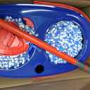 O-Cedar RinseClean Spin Mop & Bucket System + 2 Extra Mop Heads | Clean with Water | Removes 99% of Bacteria