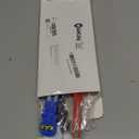 Nuanchu 4 Pairs Ninja Training Chopsticks for Kids Adults Beginners Cute Tableware Reusable Japanese Training Learning Chopsticks Helper with Attachable for Right or Left Handed Trainer, 7 Inch