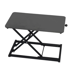 Standing Desk Converter Height Adjustable, Stand up Desk Riser Computer Workstations for Home Office Size 23.6X13.4 Inch